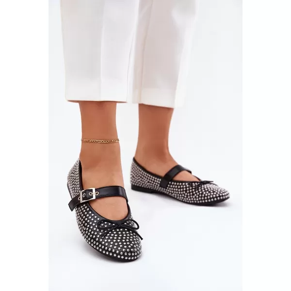  Ballerinas für Damen BOTO ZDIVISA 37884 SCHWARZ 