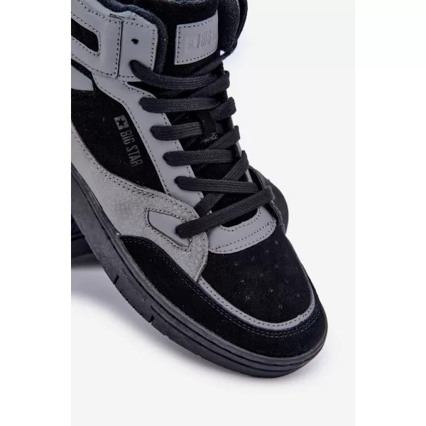  Herren-Sneaker BIG STAR OO174303 SCHWARZ Big Star Shoes 