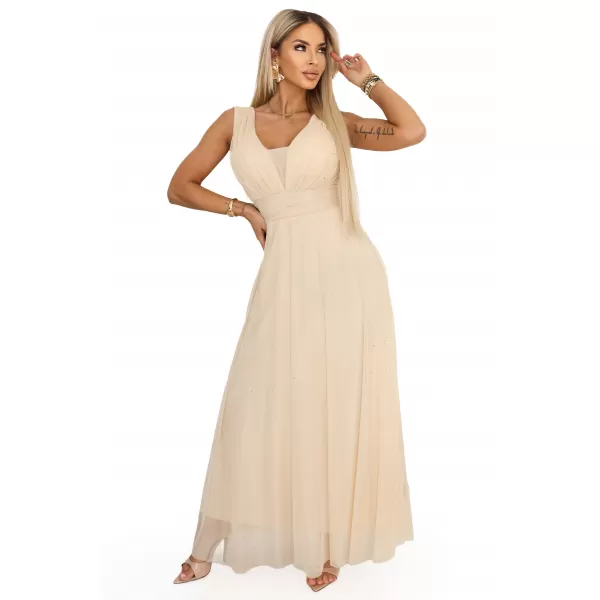  Kleid NUMOCO 637-4 CHAMPAGNERBEIGE 