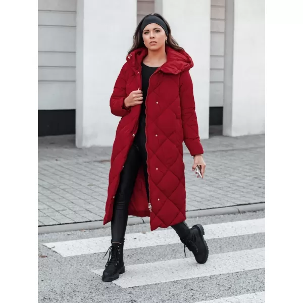  Damenmantel DSTREET TY5479 BURGUND 