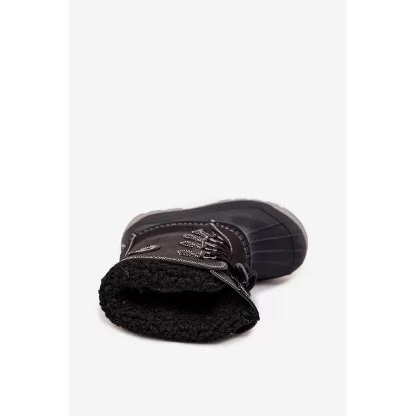  Winterschuhe für Kinder LEE COOPER LCJ-25-44-3943K SCHWARZ 
