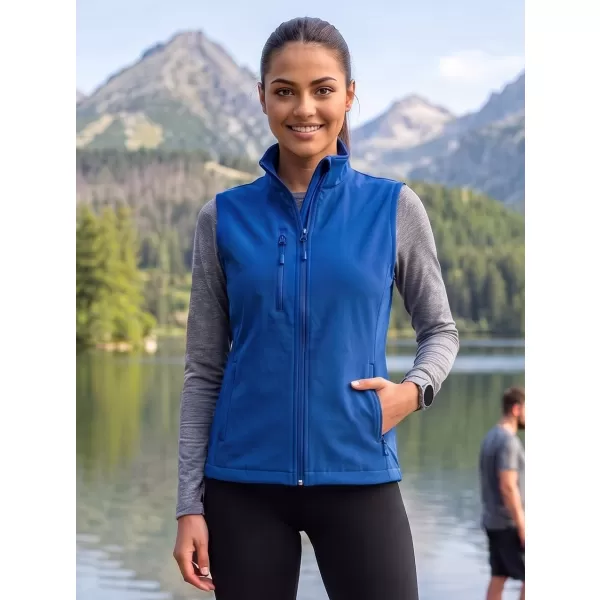  Softshellweste für Damen ALTISPORT NoPrint NP/ALW965 KÖNIGSBLAU 