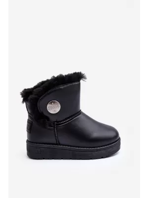Kinder-Schneestiefel BIG STAR MM374082 SCHWARZ Big Star Shoes