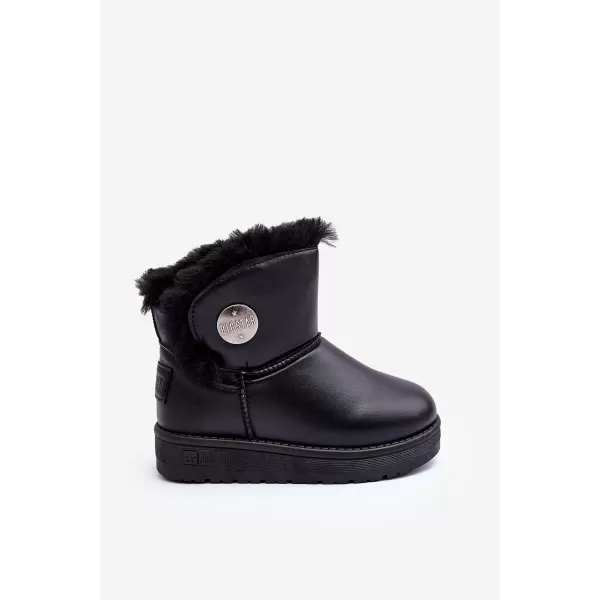  Kinder-Schneestiefel BIG STAR MM374082 SCHWARZ Big Star Shoes 