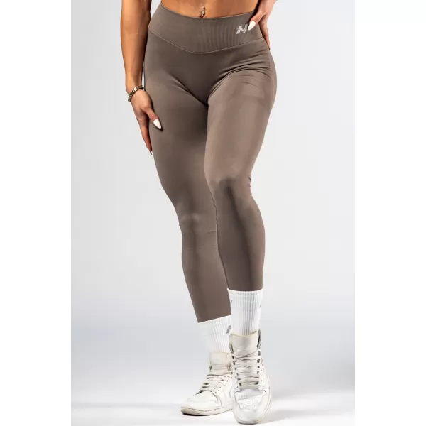  Push-up-Leggings mit hoher Taille POWER 888 HELLBRAUN ASCHE Nebbia 