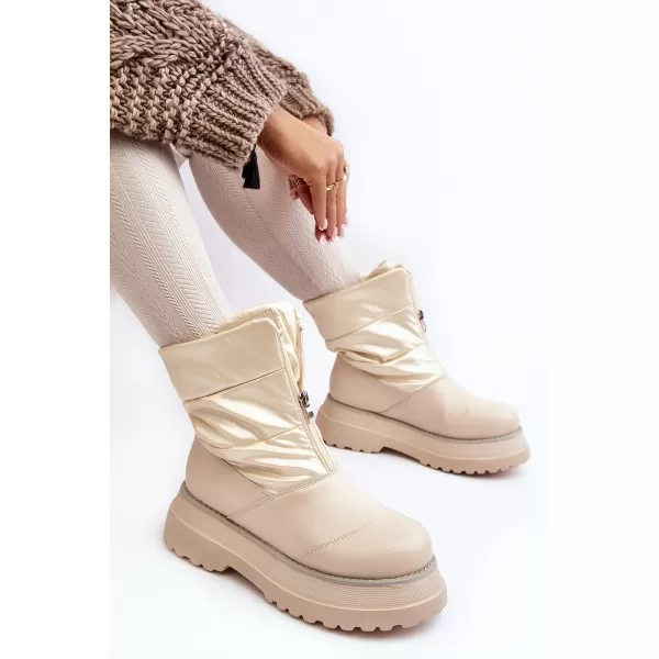  Schneemänner für Frauen GOE MM2N4079 BEIGE 