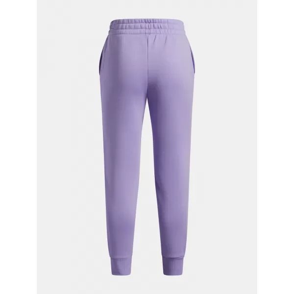  Jogginghose für Mädchen UNDER ARMOUR UA RIVAL FLEECE JOGGERS 1379525-538 LILA 