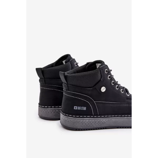  Herrenschuhe BIG STAR OO174559 SCHWARZ Big Star Shoes 