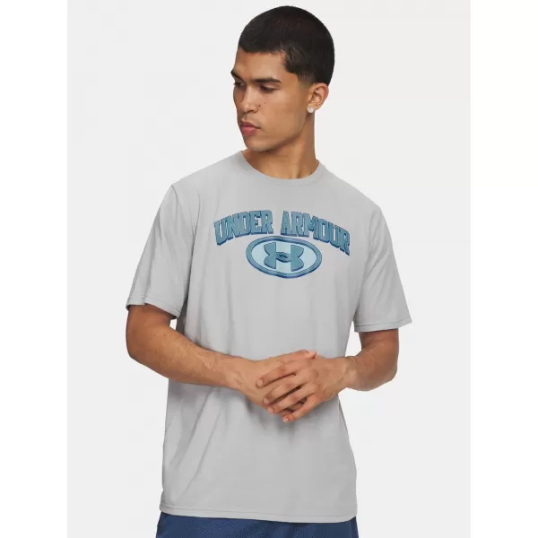  Herren-T-Shirt UNDER ARMOUR UA M WM LOCKER TAG SS 6012778-011 GRAU 