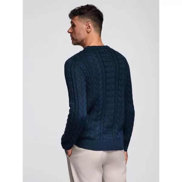  Herrenpullover OMBRE OM-SWSW-0173 MARINEBLAU 