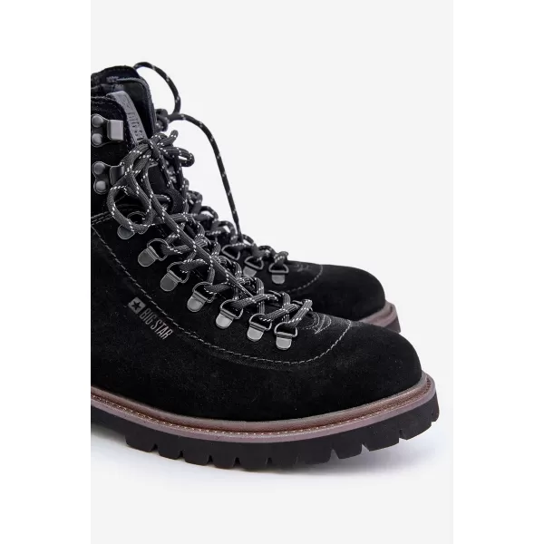 Herrenschuhe BIG STAR OO174643 SCHWARZ Big Star Shoes 
