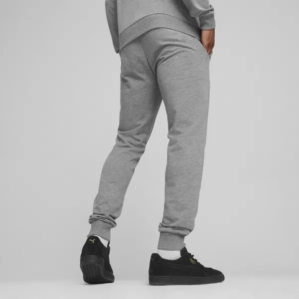  Herren-Jogginghose PUMA TEAMGOAL CASUALS PANTS 658598_33 MITTELGRAU MELIERT/WEIß 