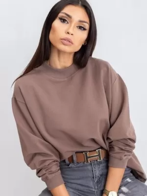 Damen-Sweatshirt BASIC FEEL GOOD RV-BL-5185.92P BRAUN