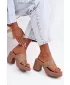 Damenhausschuhe BOTO SINORA 42031 KHAKI