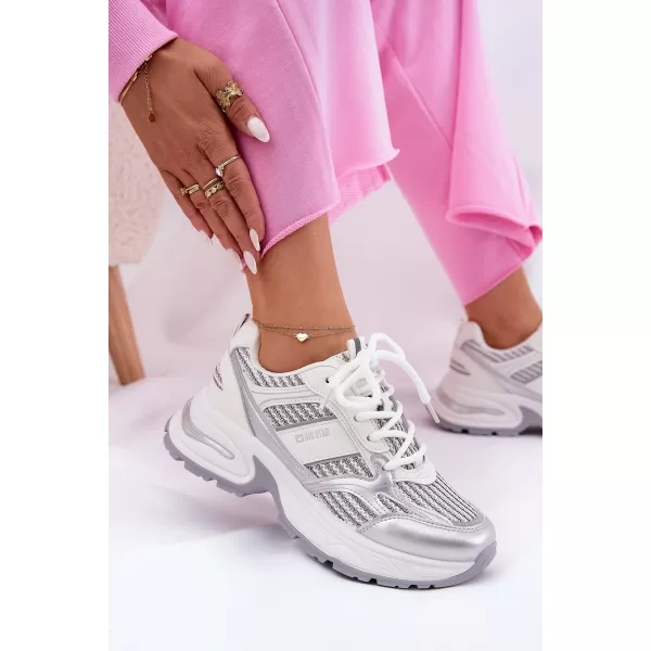  Damen-Sneaker BIG STAR RR274A195 WEISS Big Star Shoes 