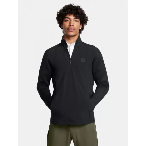  Herren-Sweatshirt UNDER ARMOUR UA DRIVE PRO STORM HYB HZ 1387118-001 SCHWARZ 