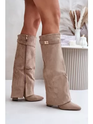 Damenstiefel BOTO BRALISE 34434 KHAKI