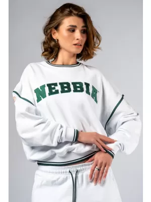 Lounge-Sweatshirt CLUB DOR 642 WHITE Nebbia