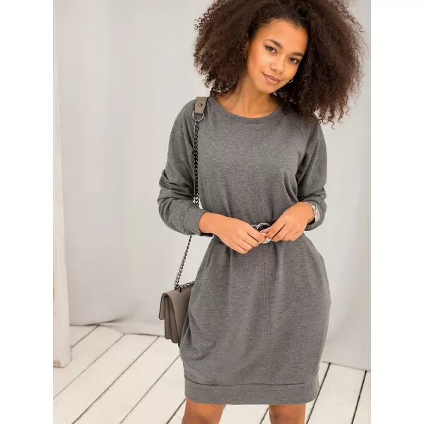  Kleid BASIC FEEL GOOD RV-TU-5184.93P DUNKELGRAU 