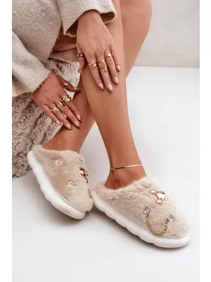 Damenhausschuhe BOTO IVELFEDI 35010 BEIGE