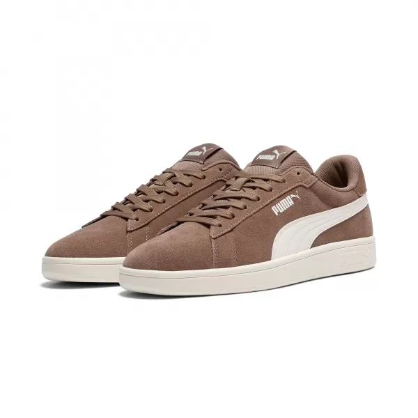  Damenschuhe PUMA SMASH 3.0 390984 TOTAL TAUPE/WARMWEIß 