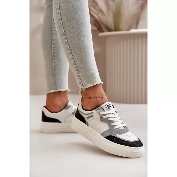  Damen-Sneaker BIG STAR OO274028 WEISS Big Star Shoes 