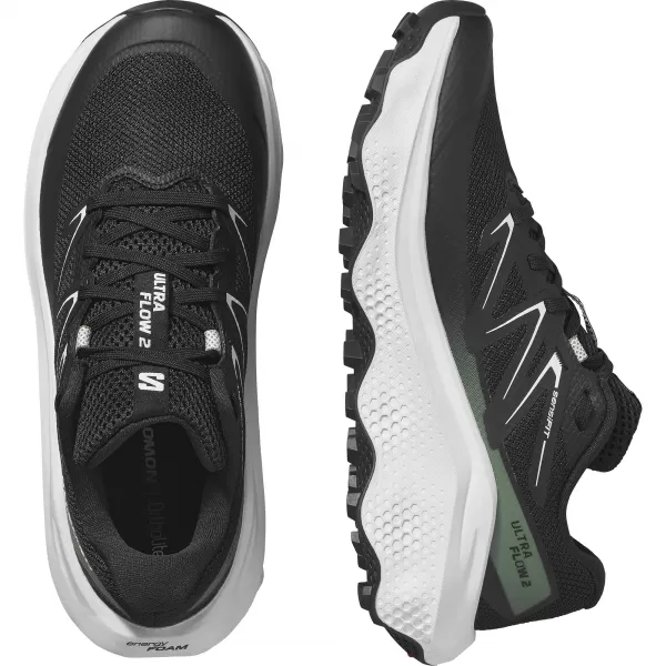  Damenschuhe SALOMON ULTRA FLOW 2 W L47883700 SCHWARZ/WEIß/AGAVENGRÜN 
