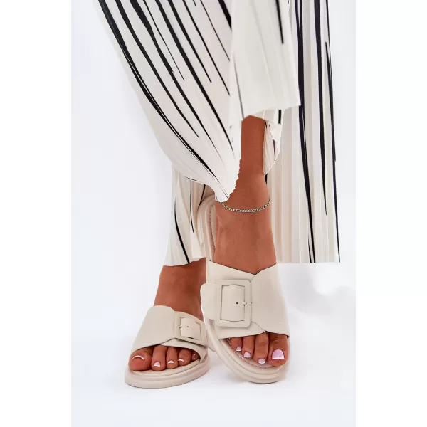  Damenhausschuhe D&A SJ2302-01 BEIGE 