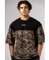 Übergroßes T-Shirt POWER 898 HELLBRAUN CAMO Nebbia
