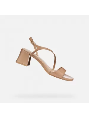 Damensandalen GEOX NEW ERAKLIA 50 T01 G012946 HELLBRAUN