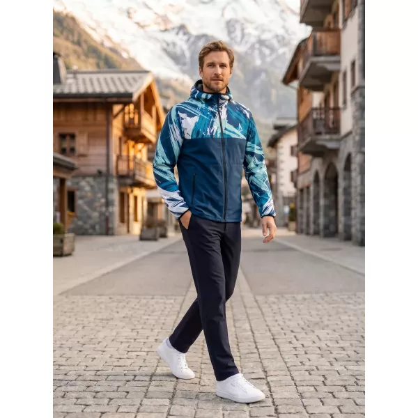  Premium-Softshelljacke für Herren ALTISPORT VOJ/ALM039JACK01 MARINEBLAU 