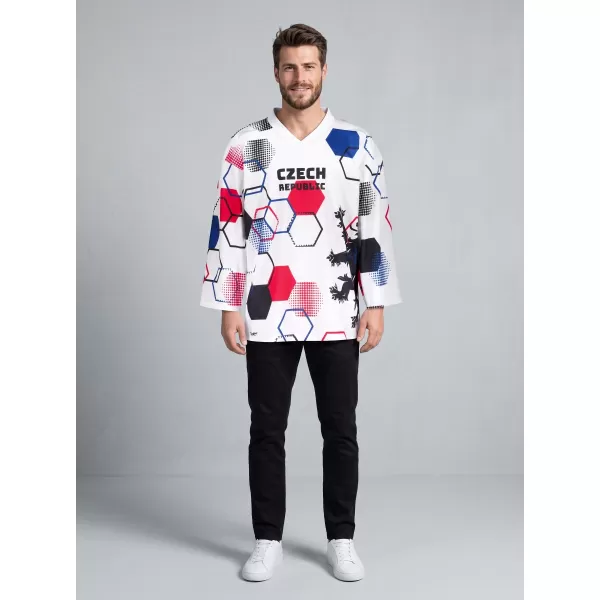 Hochwertiges Unisex-Trikot ALTISPORT VOJ/ALU036DRES01 HEXA WEIß 