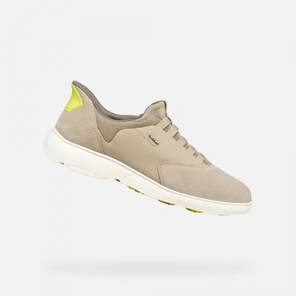  Herren-Sneaker GEOX NEBULA 2.0 PLUS G014413 BEIGE 