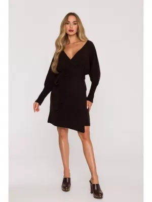 Kleid MOE M631 SCHOKOLADE