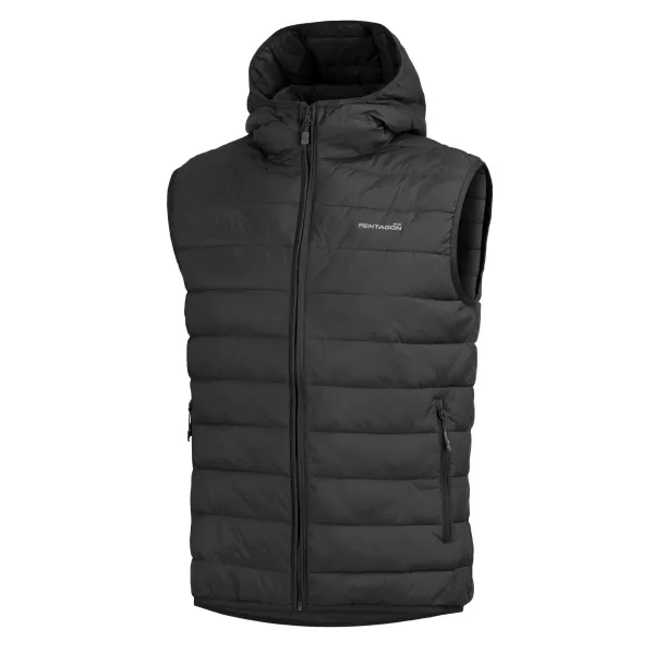  Weste PENTAGON AURORA 2.0 PUFFER HOODED VEST K04011-2.0 SCHWARZ 
