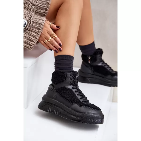  Damen-Sneaker LEE COOPER LCJ-24-47-3145 SCHWARZ 