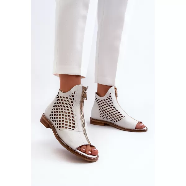  Damensandalen ZAZOO 977/L WEIß 