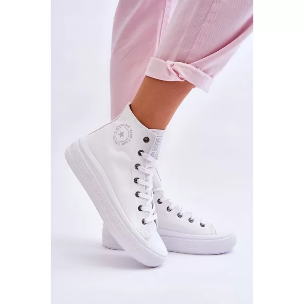  Damen-Sneaker BIG STAR LL274A183 WEISS Big Star Shoes 