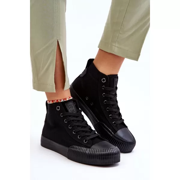  Damen-Sneaker BIG STAR LL274444 SCHWARZ Big Star Shoes 