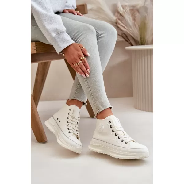  Damen-Sneaker BIG STAR OO274064 WEISS Big Star Shoes 