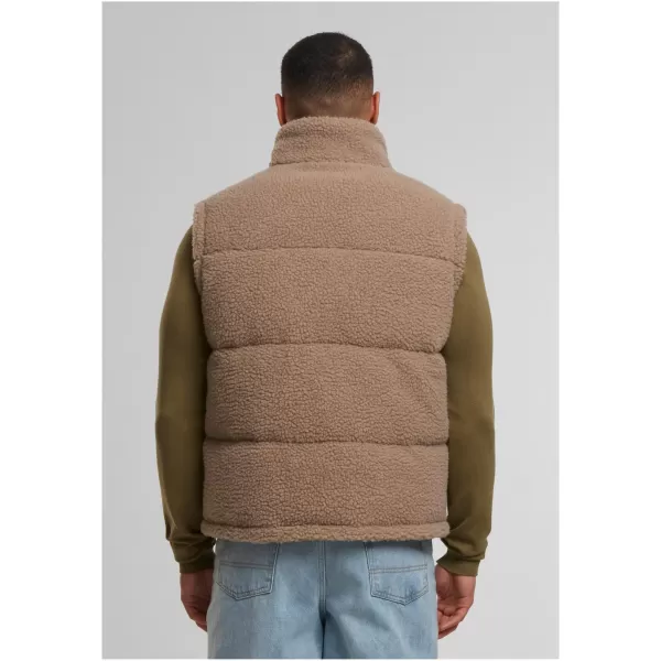  Herrenweste URBAN CLASSICS TB7939 DUNKLES TAUPE 