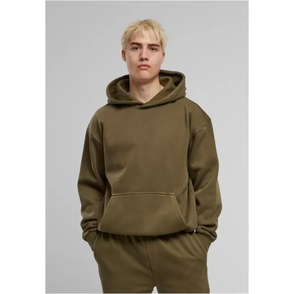  Herren-Sweatshirt URBAN CLASSICS TB7609 WARMES KHAKI 