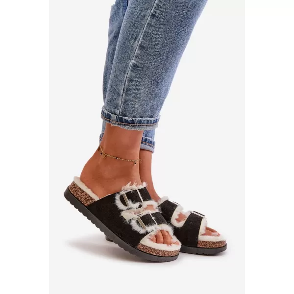  Damenhausschuhe BOTO EZILENA 33315 SCHWARZ 