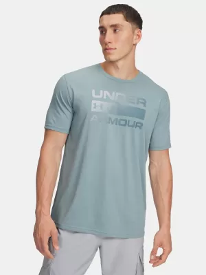 Herren-T-Shirt UNDER ARMOUR UA TEAM ISSUE WORDMARK SS 1329582-323 GRÜN