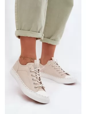 Damen-Sneaker BIG STAR TT274387 BEIGE Big Star Shoes