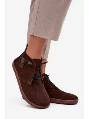 Damenschuhe ZAZOO 30072 SCHOKOLADE