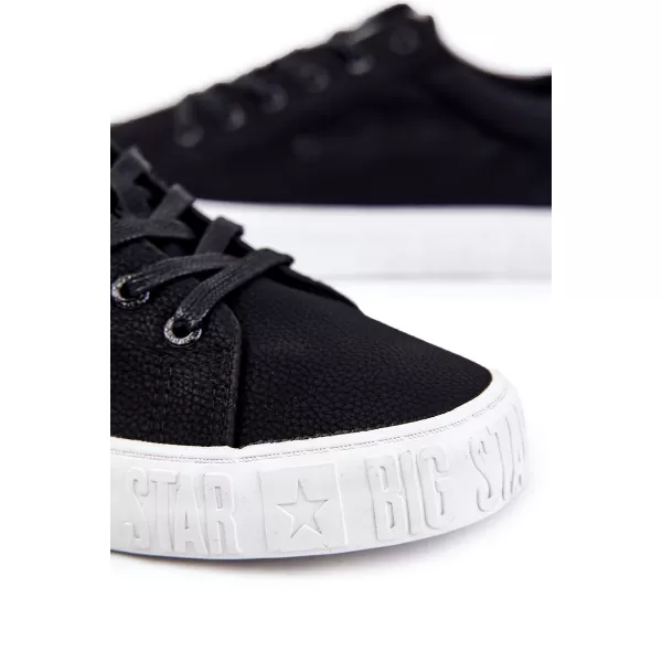  Herrenschuhe BIG STAR KK174072 SCHWARZ Big Star Shoes 