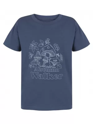 Kinder-T-Shirt HUSKY TEE MUSHROOM K BLAU