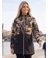 Damenjacke KIXMI ZIANA SCHWARZ/BEIGE