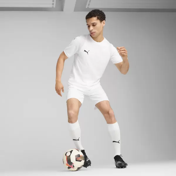  Herrenshorts PUMA TEAMCUP SHORTS 706275-04 PUMA WEIß/PUMA SCHWARZ 